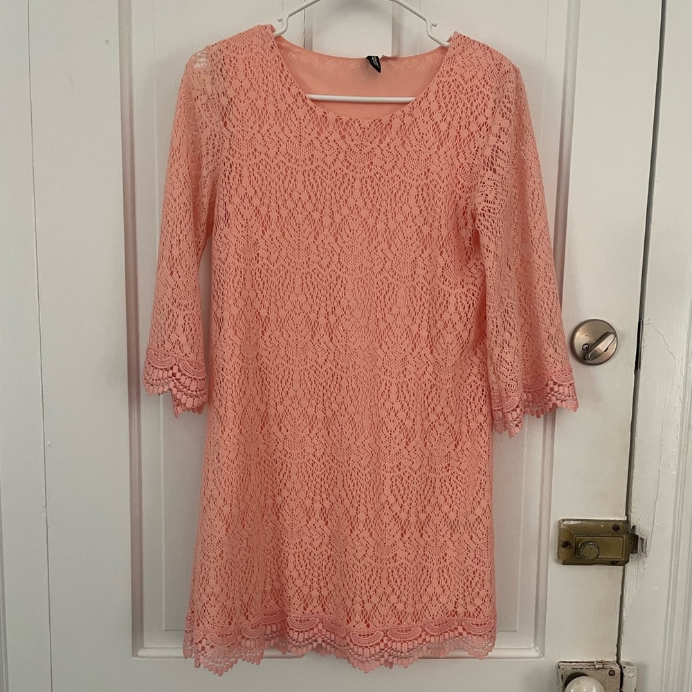 Lace Pink Dress